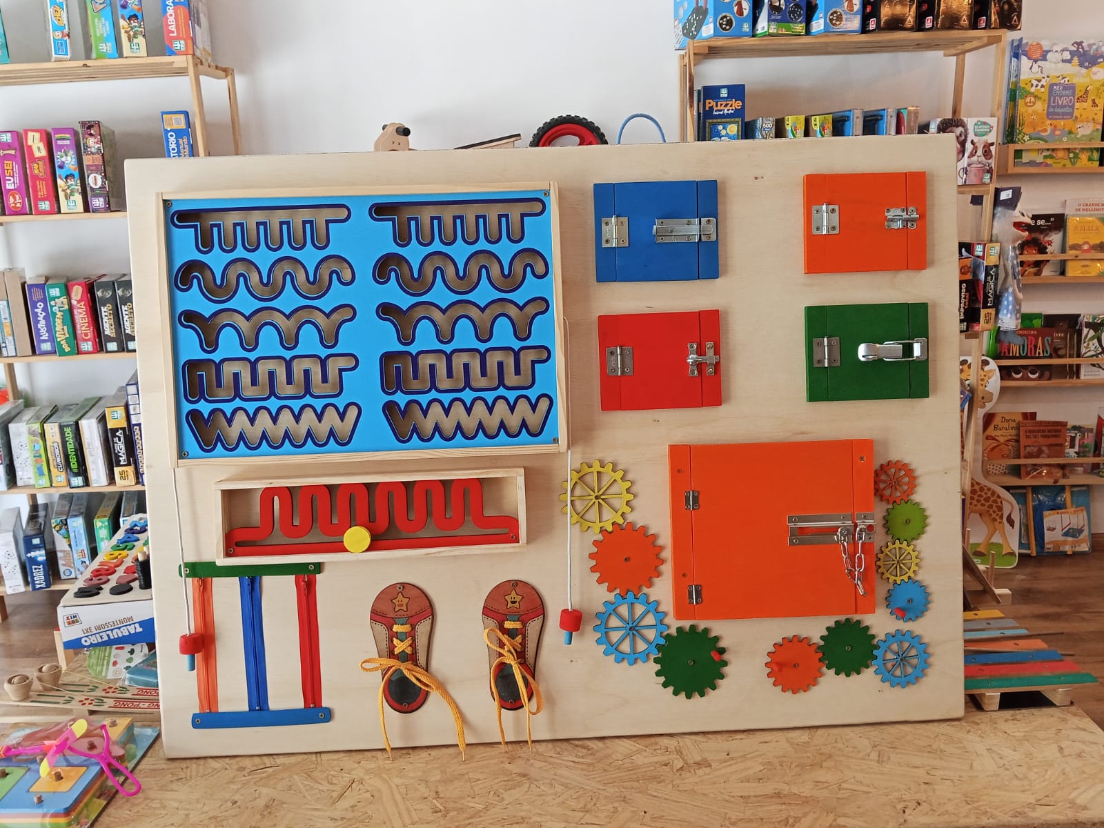 Painel Sensorial TinToy