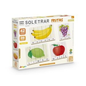 QUEBRA-CABEÇA SOLETRAR - FRUTAS