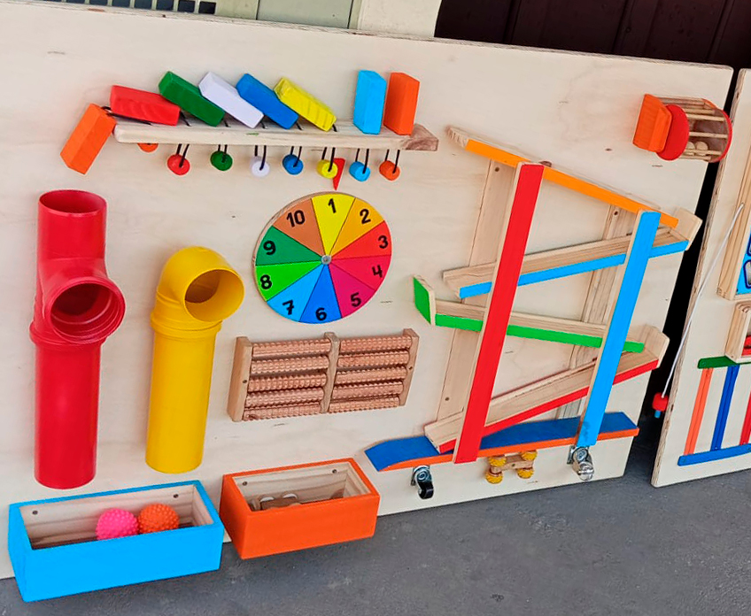 Painel Sensorial Brincadeiras